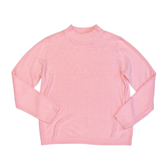 Studio Works Sweaters - STUDIO WORKS Women's Pink Long Sleeve Sweater